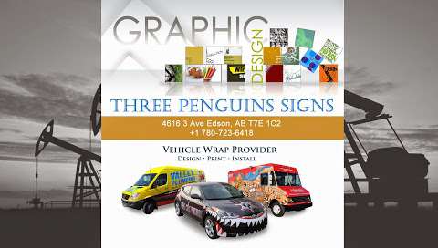 Three Penguins Signs